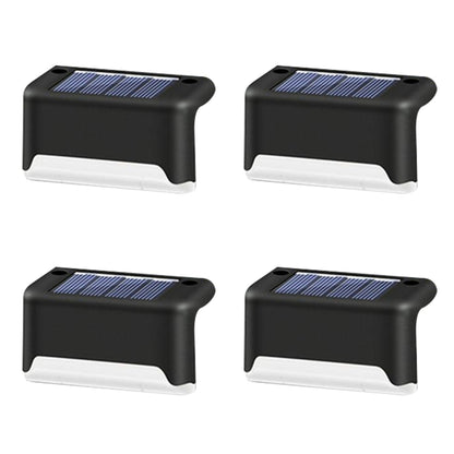 Luz LED solar ao ar livre Jardim Luz solar para escada à prova d'água Passagem Pátio Terraço Guarda-corpo Luz de degrau Luz para decoração de jardim