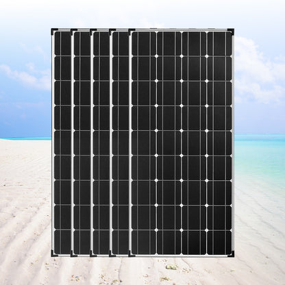 Photovoltaic Solar panel 120W 240W 480W 600W 720W 1200W for home RVs trailers boats sheds