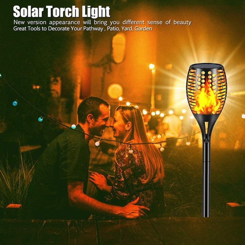 Solar Torch Light New version appearance will bring you different sense of beauty