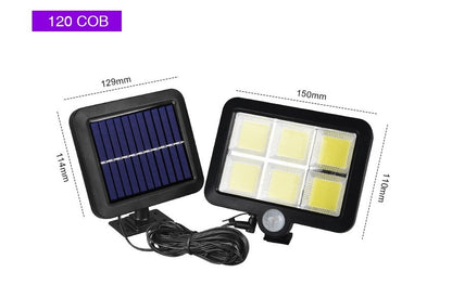 Solar Light Outdoor Motion Sensor Recharge Wall Light Waterproof Emergency Led Light For Street Garden Porch Lamp