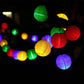 Ghirlanda solare Lanterna Festone Fata Stringa di luci a LED Illuminazione per esterni Lampade a catena Decorazione natalizia per terrazza da giardino