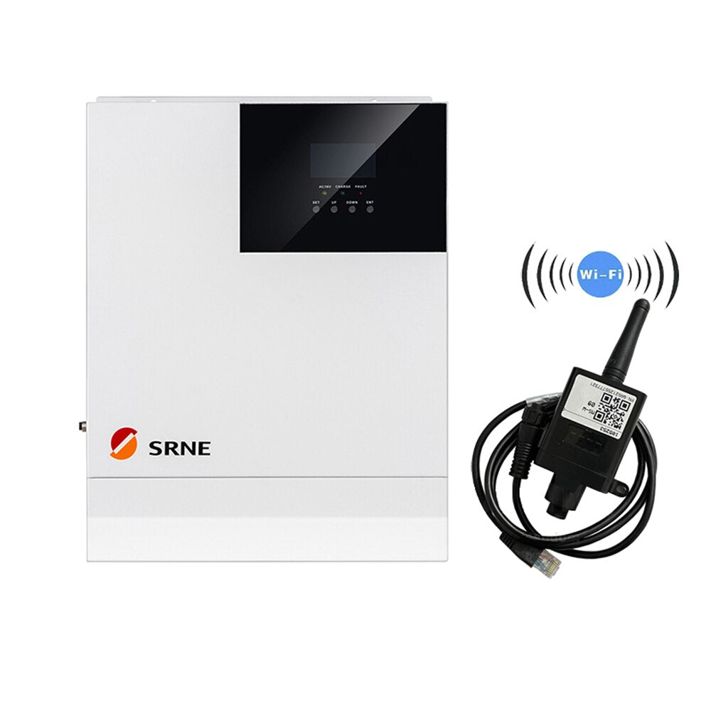 Dispositivo inalámbrico de módulo WiFi SRNE con solución de monitoreo remoto RS-485 para puerto WIFI inversor de energía Solar híbrido fuera de la red MPPT