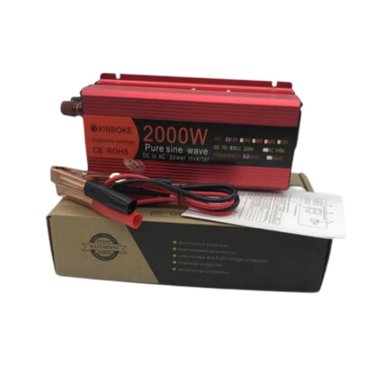 Pure Sine Wave Inverter 12V/24V/48V/60V To AC 110V 220V 3000/2200/2000/1000W Voltage Transformer Power Converter Solar Inverter