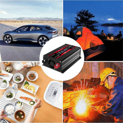 Car Pure Sine Wave Inverter DC 12v/24v To AC 110V/220V 4000W Voltage Transformer Power Converter Solar Inverter Accessories