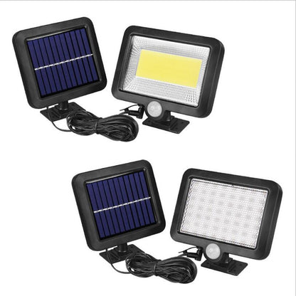 Solar Light Outdoor Motion Sensor Recharge Wall Light Waterproof Emergency Led Light For Street Garden Porch Lamp