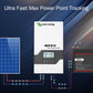 MUST ENERGY 80A 100A MPPT contrôleur de Charge solaire chargeur Lifepo4 12V 24V 36V 48V régulateur de panneau solaire entrée PV 145V