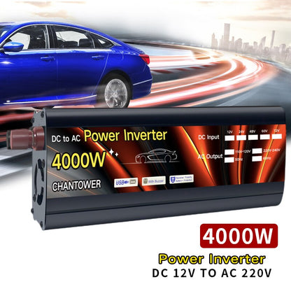 Solar Inverter 12v 220v 1000W 2000W 3000W 4000W Modified Sine Wave Inverter Voltage Transformer 12v Power Converter Car Inverter