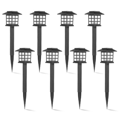 Luce solare LED Outdoor Patio Driveway Impermeabile Christmas Garden Decor Prato Luci Pathway Energy Lighting Yard Lampada solare a LED