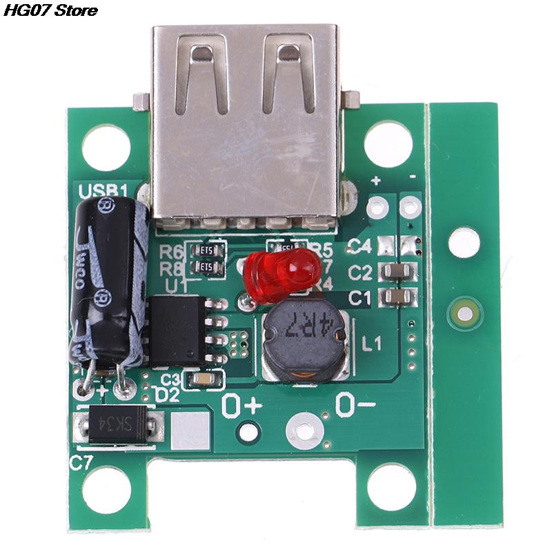 Régulateur de chargeur USB de panneau solaire avec vis de couverture DC-DC 4.5-20V 12V abaisseur à 5V 2A Board 30 * 25 mm; Coque 40 * 30 * 12 mm