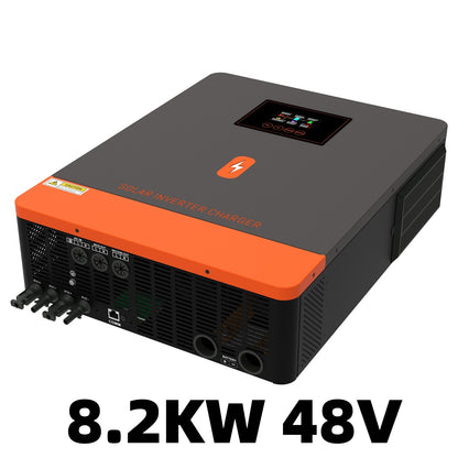 PowMr Grid Tie Inverter Hybrid 6KW 8KW 10KW MPPT Solar Inverter 48V 180A 160A 120A Daul PV In-Put and Second Output