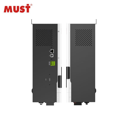 MUST 2023 24V 3KW MPPT Hybrid Off Grid Solar Inverter PV1800 VPM 3000w Built MPPT 145V 60A Max 80A Charge Controller WiFi