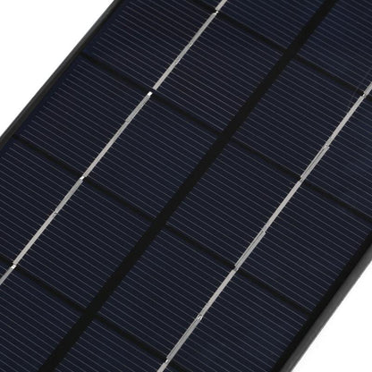 USB Solar Panel Outdoor 5W 5V Portable Solar Charger Pane Climbing Fast Charger Polysilicon Travel DIY Solar Charger Generator