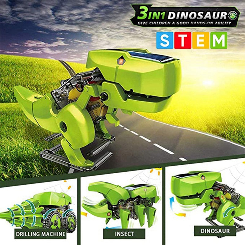 3IN1 DINOSAUR DRILLING MACHINE