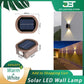 Solar-LED-Wandleuchte mit starker Helligkeit für den Außenbereich, wasserdicht, Gartenbeleuchtung, Wandfluter, Villa, Außenwandleuchte, Terrasse, Solarlampen