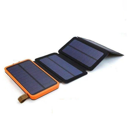 100000mAh Waterproof Solar Power Bank Outdoor Camping Portable Folding Solar Panels 5V 2A USB Output Device Sun Power For Phone