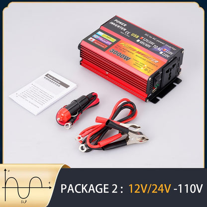 POwER INVERTER USB 12V/24V -