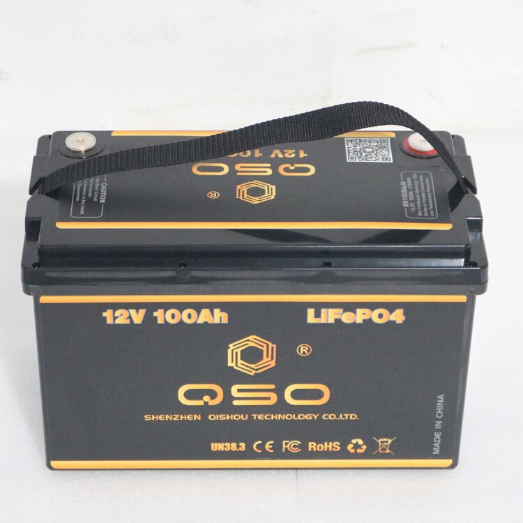 Lifepo4 Akku 12 24 48 V 12V 24V 48V 100Ah 200Ah 300Ah Batería de fosfato de hierro y litio para sistema de almacenamiento de emergencia solar