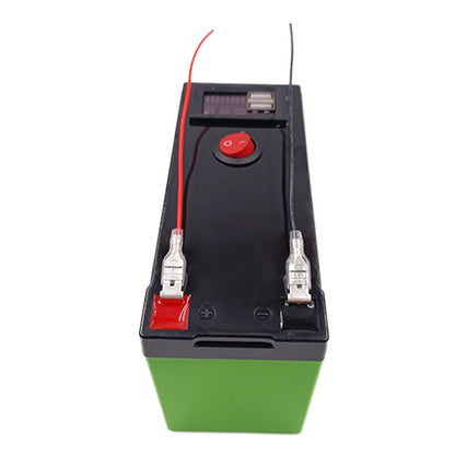 24V 7AH 18650 Lithium Battery, Used For Sprayer, Electric Vehicle, LED Lamp, Solar Battery, Built-in 30A BMS+25.2V 2A Charger.