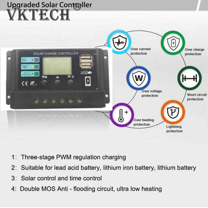 Suitable for lead acid battery, Iithium iron battery,