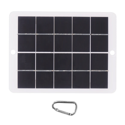 Chargeur de cellules solaires pliantes Sun 3W 5V 2.1A Dispositifs de sortie USB Panneaux solaires portables pour smartphones en plein air pour le chargement de téléphone