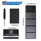 Carregador de painel solar portátil atualizado 28 W 21 W 14 W USB duplo 5 V 18 V DC Camping painel solar dobrável para carregamento de telefone Power Bank