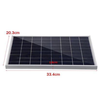 300W Solar Panel Kit Complete 12V Polycrystalline USB Power Portable Outdoor Rechargeable Solar Cell Solar Generator For Home