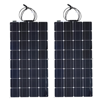 Solar Panel 300W 400W 200W 100W Etfe Flexible Solar Panels Monocrystalline Solar Cell 12V/24V Battery Charger 1000W System Kits