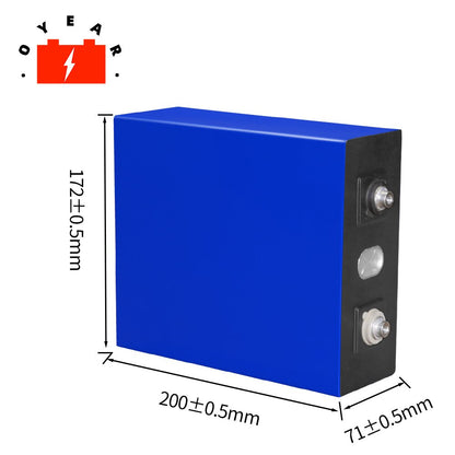 Lifepo4 Batteria 280AH Ricaricabile Al Litio ferro fosfato Cella FAI DA TE 12V 24V 48V Batterie Solari Per CAMPER Furgoni Camper EV RV Barche