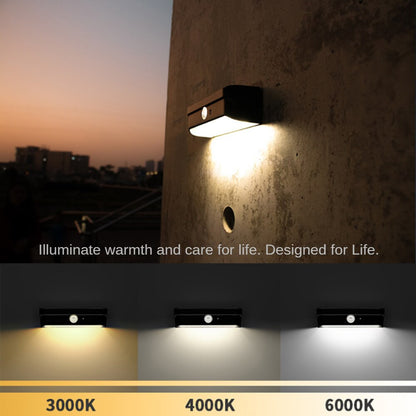 Solar Outdoor Light Wall Lamp Waterproof IP65 LED Step Stairway Patio Garden Fence Porch Street Signboard Terrace Villa Lighting