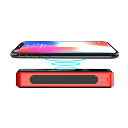 Solar Power Bank 80000mAh Wireless External Battery Portable PowerBank 4USB Convenient Travel For iPhone Samsung Huawei Xiaomi