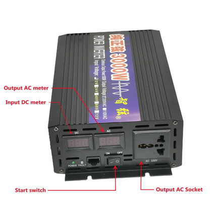 Pure sine wave inverter DC 12V 24V 48V 60V to AC 220V 110V 60HZ car home 1000W 1600W 2000W 3000W converter Solar inverters