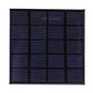 Panel solar al aire libre 3W 5V cargador portátil polisilicio DIY sistema de células solares para cargador de batería de teléfono móvil ligero