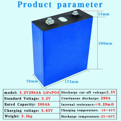 SV Standard_Voltage: 3. 2V Continuous discharge: 