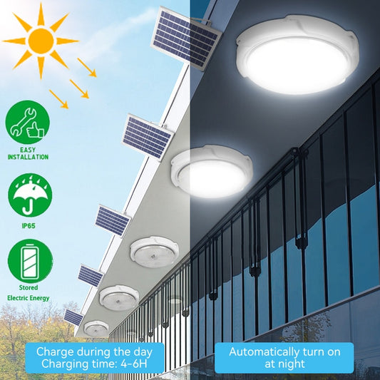 Luces solares para interiores, casa, techo, casa, IP65, impermeable, exterior, terraza, lámpara de energía Solar, LED, luz Interior de energía Solar superior