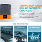 MPPT 80A Carregador Solar 230VAC Max Painel Solar Entrada 450vdc Inversor de Onda Senoidal Pura 1,5KW 2,4KW 3KW com WIFI para Sistema Híbrido