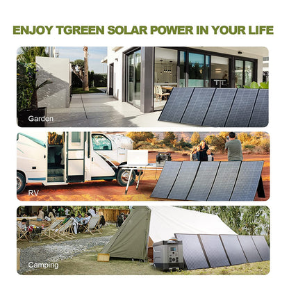 ALLPOWERS Foldable Solar Panel 400W / 200W / 140W / 100W / 60W Solar Charger with MC-4 Output for Power Station Solar Generator