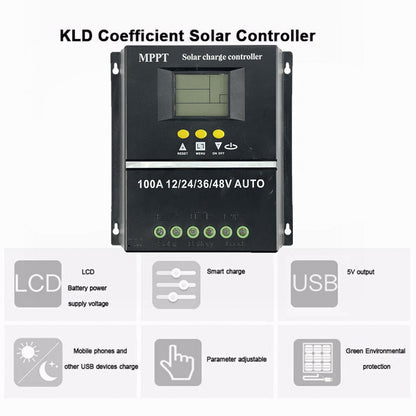 KLD Coefficient Solar Controller MPPT Solar charge controller 4h3