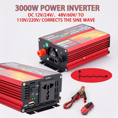 300ow POWER INVERTER DC 12V/24V/