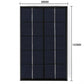 Panel Solar USB para exteriores, 5W, 5V, cargador Solar portátil, Panel de escalada, cargador rápido, generador de cargador Solar DIY de viaje de polisilicio