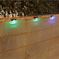 Luce solare per scale a LED Luci solari da giardino per esterni impermeabili Luci per terrazza Guardrail Step Light Landscape Lamp Accessori da giardino