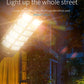 Solarleuchten für den Außenbereich, wasserdichte LED-Lampe, Wall Street Lampe mit Bewegungssensor, 10.000 Lumen Sonnenlicht für Garten und Hof