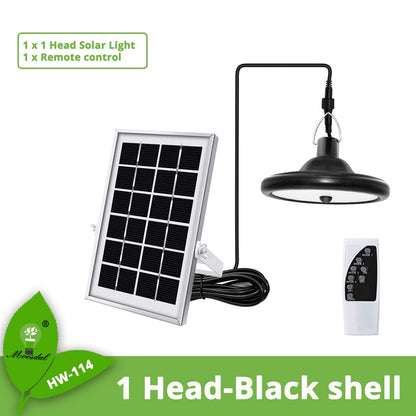 1 x 1 Head Solar Light 1 X Remote control MUL