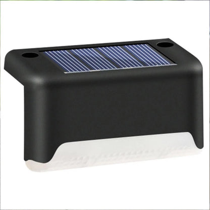 Luz solar led à prova dwaterproof água luzes de jardim ao ar livre decoração de luz solar ao ar livre cerca varanda lâmpada solar para pátio escada jardim