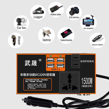 Walkie talkie Logger SLR camera Car fan Car