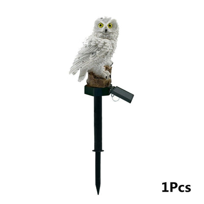 Solar Lamp Owl Animal Solar Garden Lights Solar Powered Solar Led Light Outdoor Garden Decoration Lamp Waterproof Solar Lights