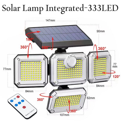 Integrated-333LED 147mm 9Omm 3608 360