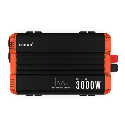 FCHAO 6000W Pure Sine Wave Solar Inverter 12V 24V to 220v 230v LCD Display Voltage Transformer Auto Parts Power Converter Invert