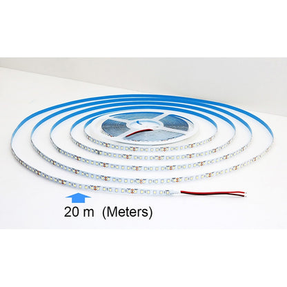 Single Strip 20 Meters Long LED Strip 2835 DC24V 120LEDs/m Home Light Strip Flexible Cuttable Whole Length Is 20m Soft Lamp Bar