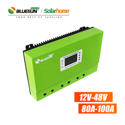 Bluesun 24V/50A Solar Charge Controller - 24V 48V 50A 100A MPPT | Best Solar