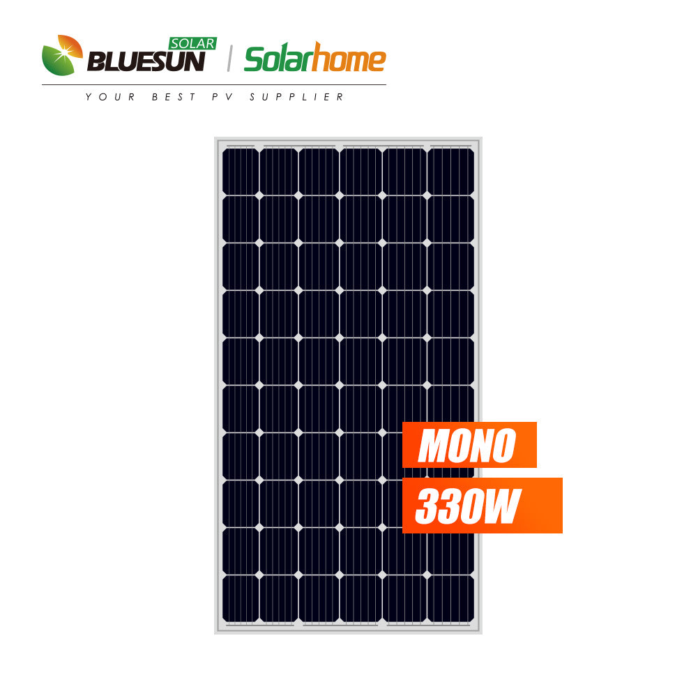 Bluesun 330w Solar Panel - Mono Solar Panel 60 Cells solar module | Best Solar